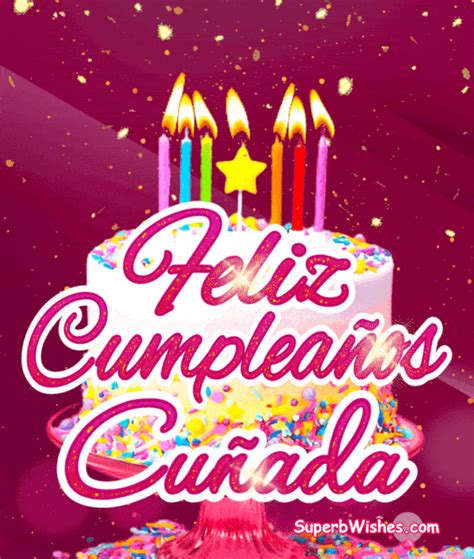 feliz cumpleaños cuñis gif|Feliz cumpleaños Cuñis: ideas y mensajes únicos para sorprender